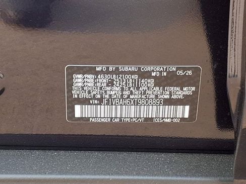 New 2026 Subaru WRX Premium AWD/4WD image 10