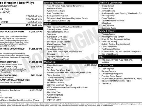 Used 2023 Jeep Wrangler Unlimited Sport AWD/4WD image 2