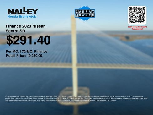 Used 2023 Nissan Sentra SR w/ Midnight Edition Package image 3