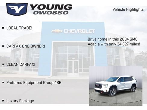 Certified 2024 GMC Acadia AT4 w/ Luxury Package AWD/4WD image 8