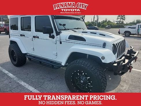 Used 2017 Jeep Wrangler Unlimited Sahara w/ Dual Top Group AWD/4WD image 1