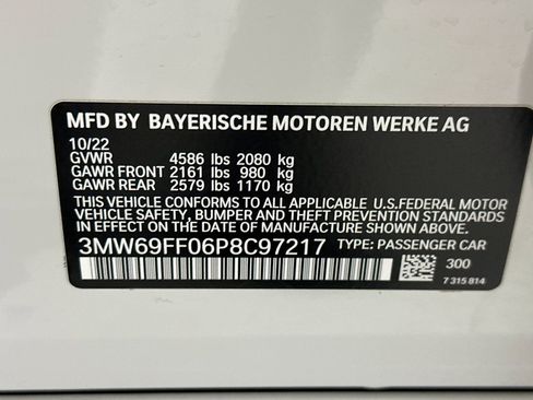 Certified 2023 BMW 330i Sedan w/ Convenience Package image 19