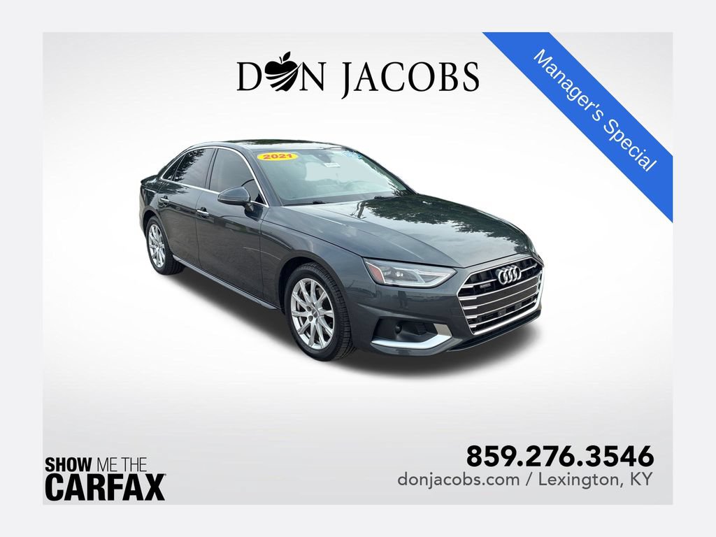 Used 2021 Audi A4 2.0T Premium w/ Convenience Package AWD/4WD 360° Tour