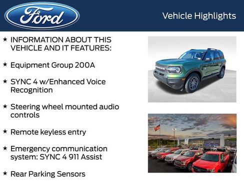 New 2025 Ford Bronco Sport Big Bend AWD/4WD image 4