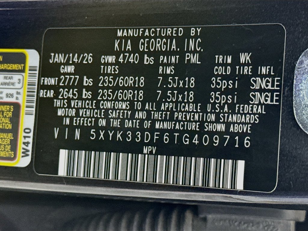 Used 2026 Kia Sportage EX w/ EX Panorama Roof Package FWD image 37