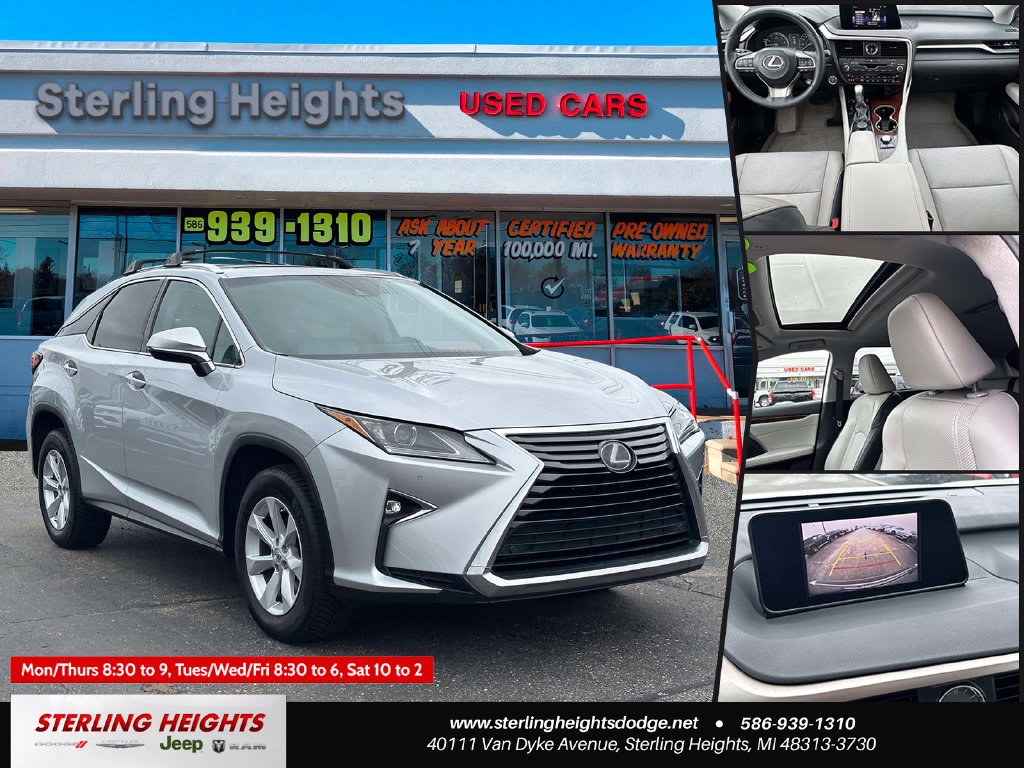 Used 2017 Lexus RX 350 AWD w/ Premium Package image 1