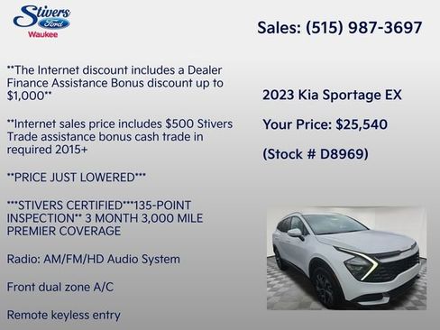 Used 2023 Kia Sportage EX AWD/4WD image 7