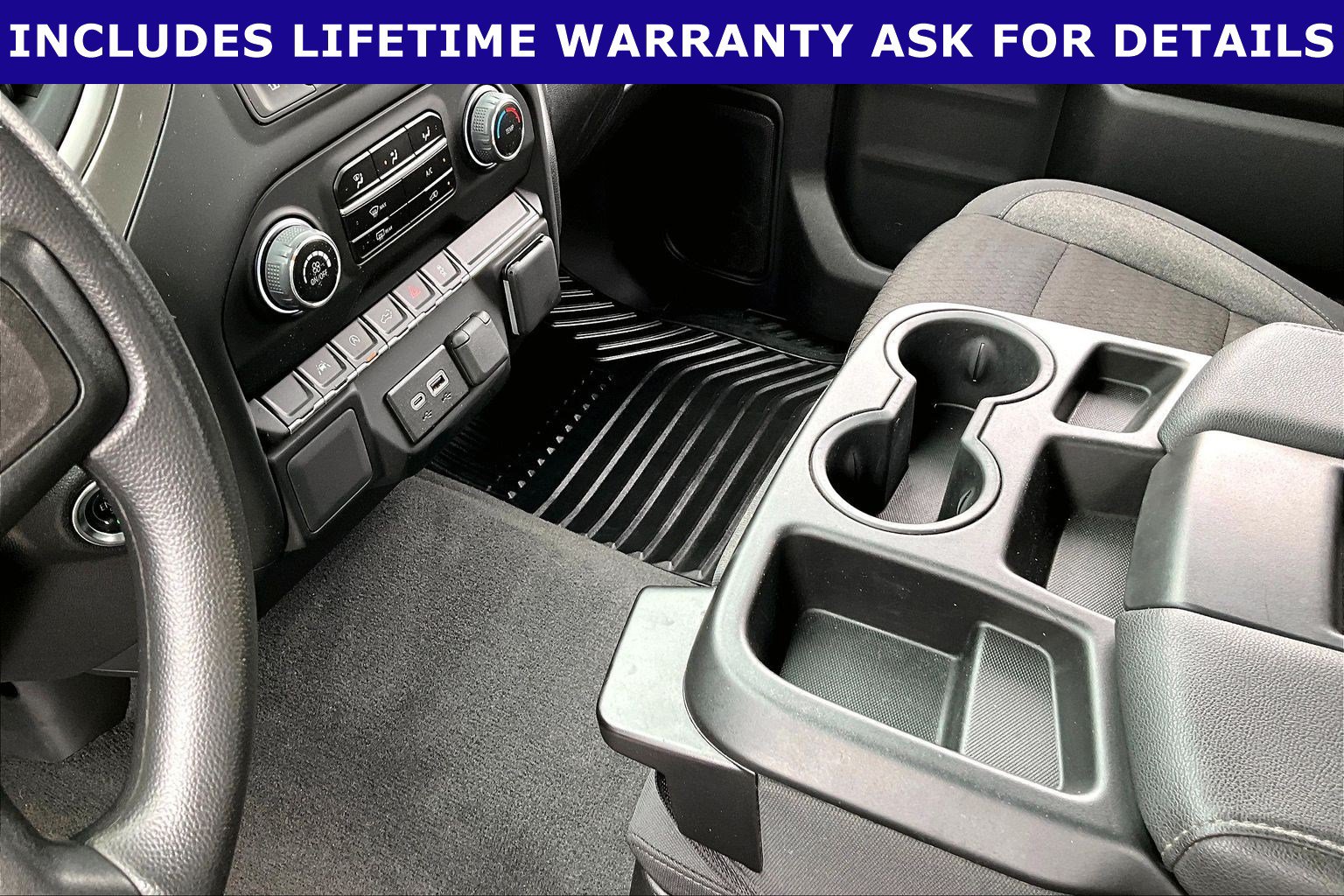 Used 2024 Chevrolet Silverado 1500 Custom w/ Turbomax Blackout Package AWD/4WD image 14