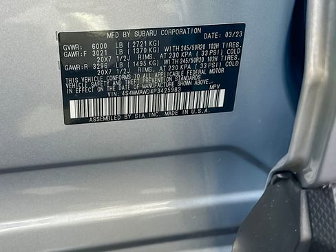 Used 2023 Subaru Ascent Touring image 42