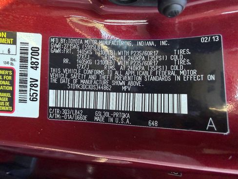 Used 2013 Toyota Sienna XLE image 21