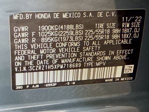 Used 2023 Honda HR-V Sport image 40