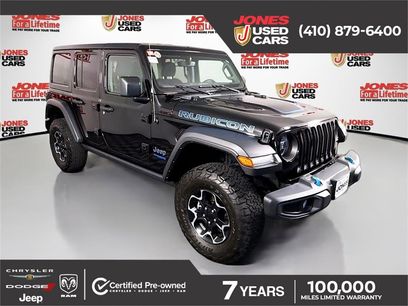 Used 2022 Jeep Wrangler Unlimited Rubicon 4xe w/ Cold Weather Group