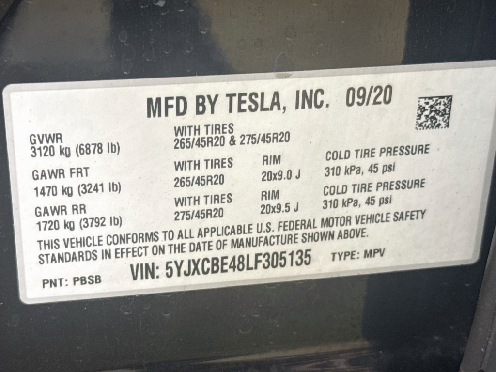 Used 2020 Tesla Model X Performance AWD/4WD image 35