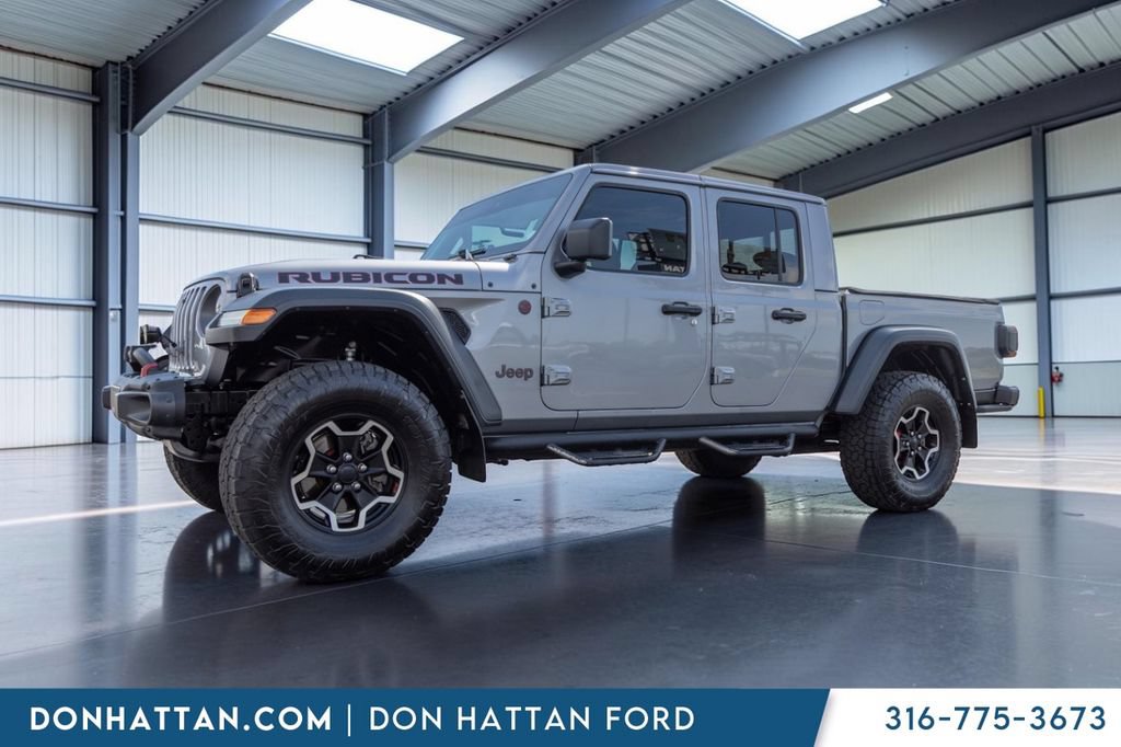 Used 2020 Jeep Gladiator Rubicon w/ Dual Top Group AWD/4WD image 2