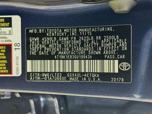 Used 2016 Toyota Avalon Touring FWD image 28