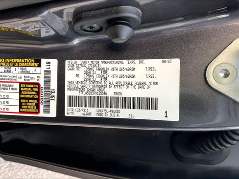 Used 2023 Toyota Tundra SR5 AWD/4WD image 34