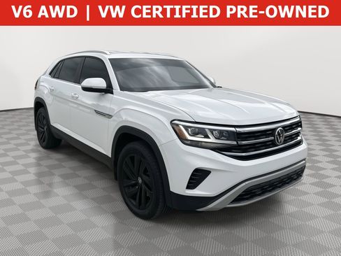 Used 2023 Volkswagen Atlas Cross Sport SE w/ Black Wheel Package AWD/4WD image 1