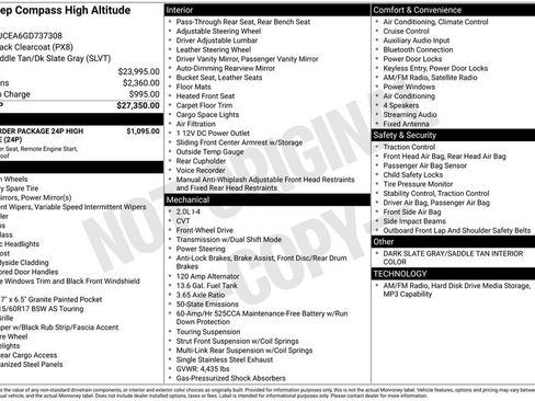 Used 2016 Jeep Compass High Altitude image 23