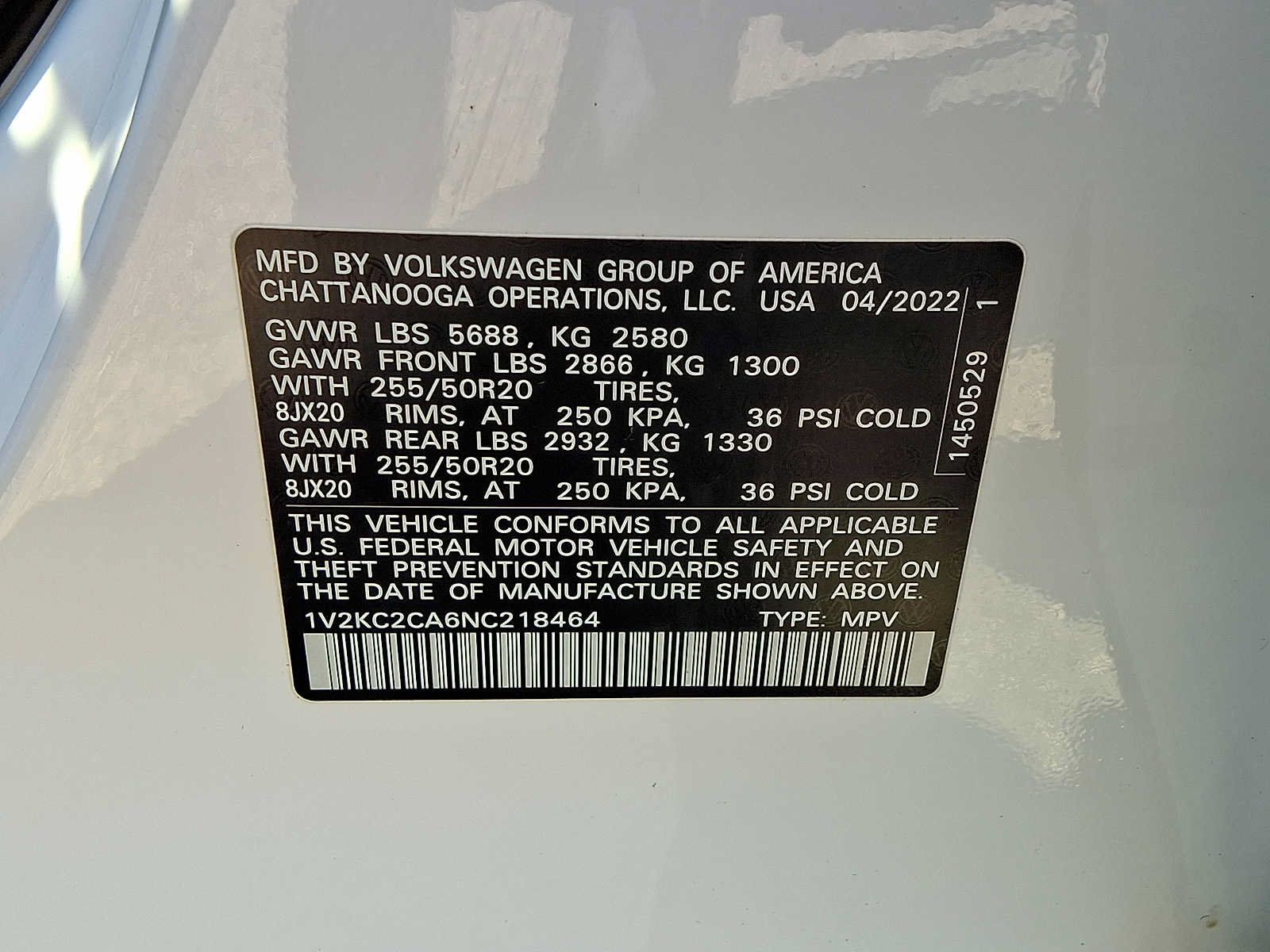 Used 2022 Volkswagen Atlas Cross Sport SE AWD/4WD image 28