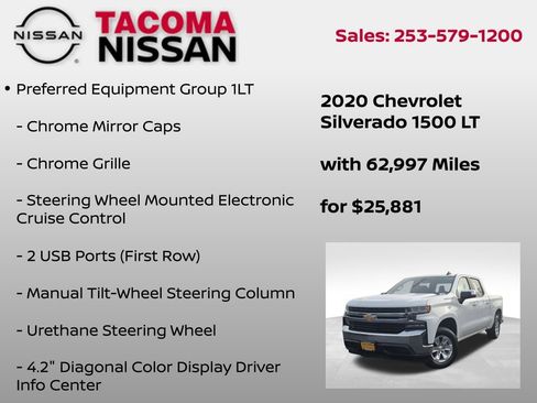 Used 2020 Chevrolet Silverado 1500 LT image 18