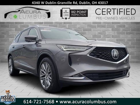 Used 2022 Acura MDX SH-AWD w/ Advance Package image 1