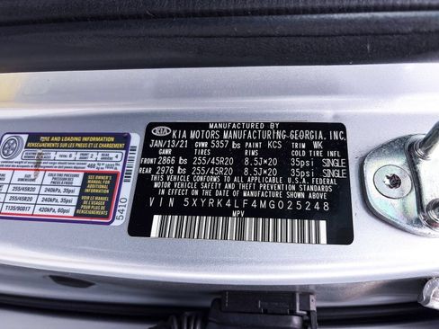 Used 2021 Kia Sorento SX FWD image 42