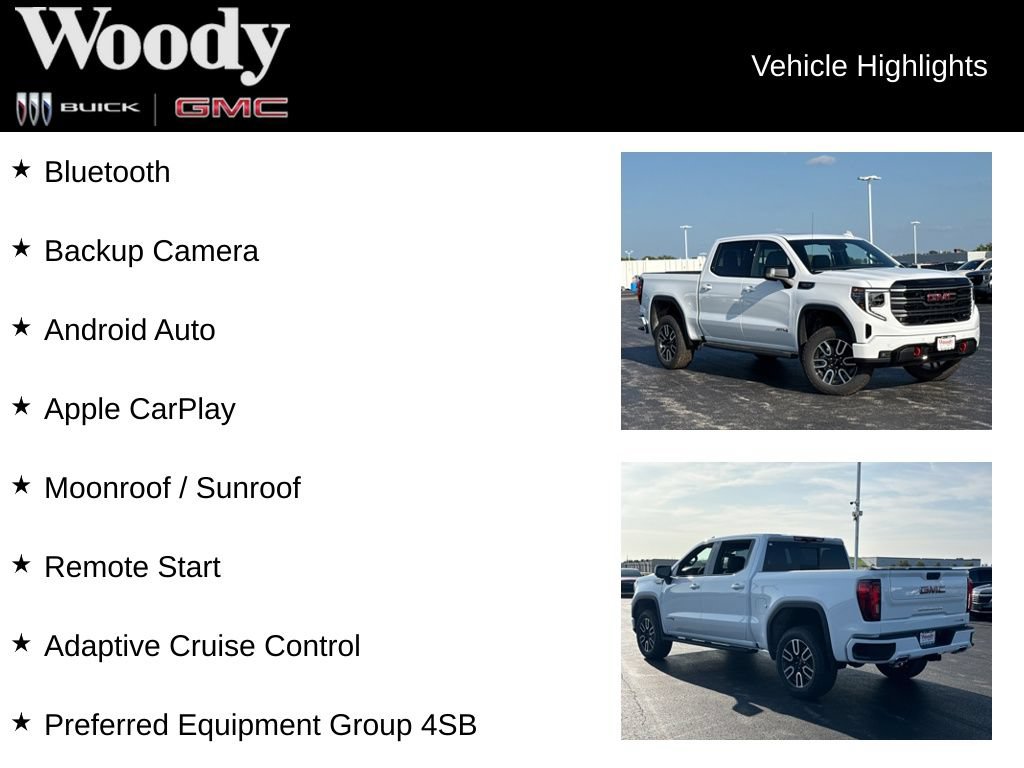New 2026 GMC Sierra 1500 AT4 w/ AT4 Premium Package AWD/4WD image 3