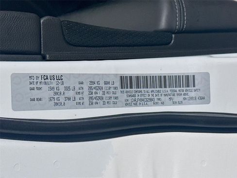 Used 2019 Jeep Grand Cherokee Trackhawk w/ Trailer Tow Group IV image 31