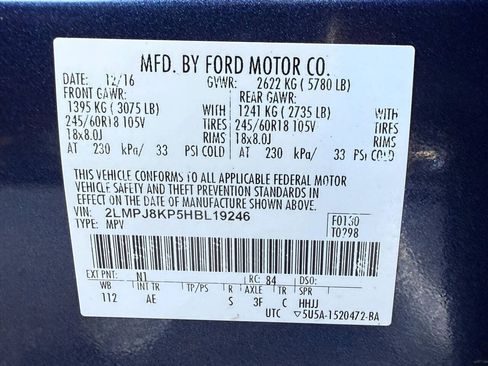 Used 2017 Lincoln MKX Select AWD/4WD image 26