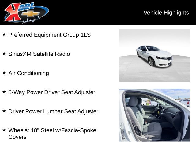 Used 2016 Chevrolet Impala LS FWD image 2