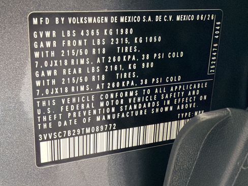 New 2026 Volkswagen Taos SE FWD image 25