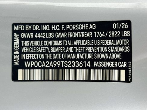 Certified 2026 Porsche 911 Carrera RWD image 12