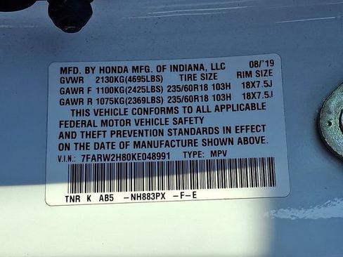 Used 2019 Honda CR-V EX-L image 28