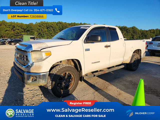 Used 2014 Toyota Tundra SR5 w/ SR5 Upgrade Package RWD image 1
