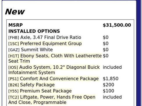 Used 2022 Buick Envision Preferred FWD image 4