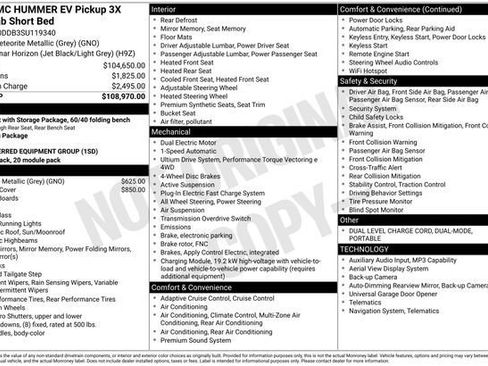 Used 2025 GMC Hummer EV 3X AWD/4WD image 3