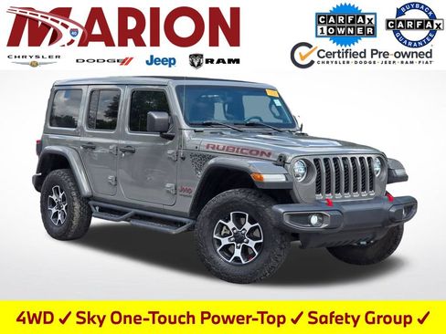 Used 2021 Jeep Wrangler Unlimited Rubicon AWD/4WD image 1