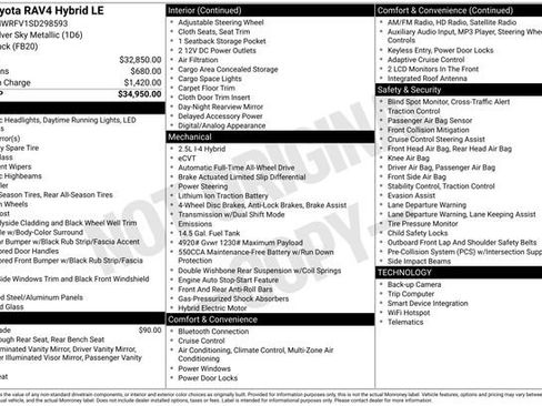 Used 2025 Toyota RAV4 LE image 27