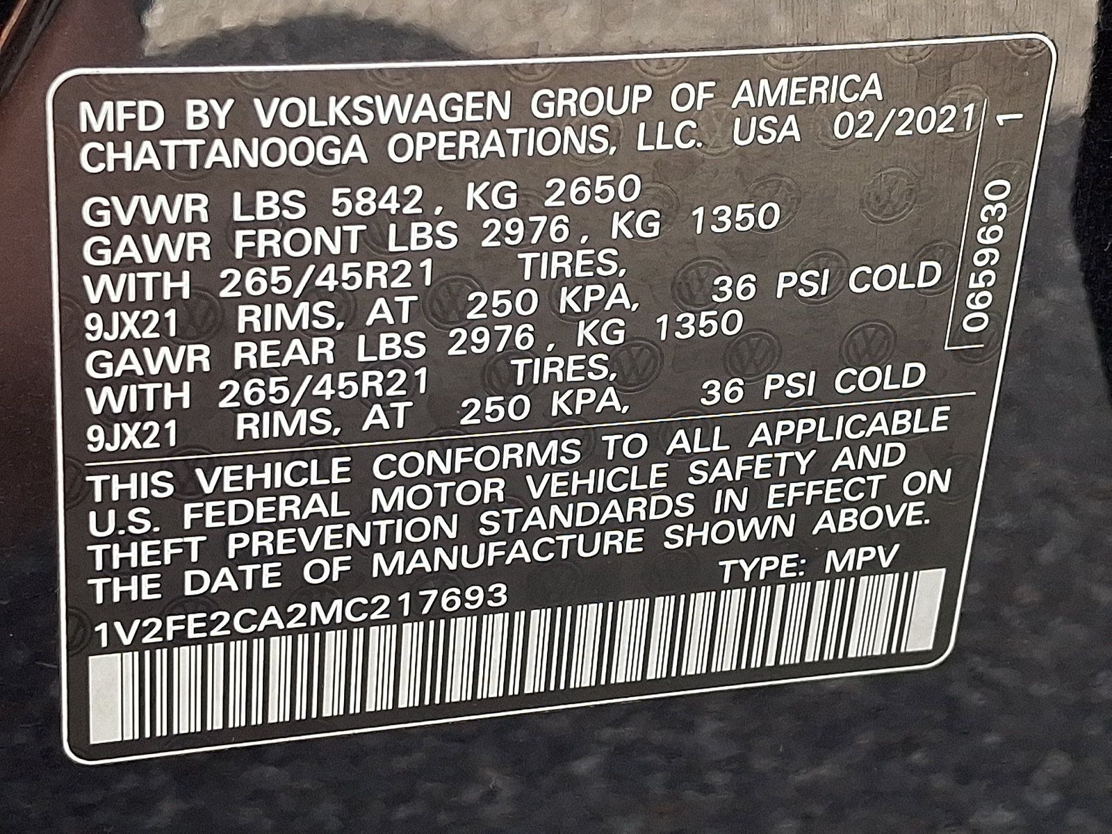 Used 2021 Volkswagen Atlas Cross Sport SEL Premium R-Line AWD/4WD image 30