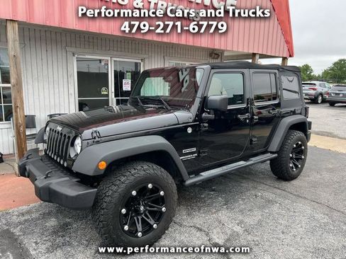 Used 2015 Jeep Wrangler Unlimited Sport w/ Quick Order Package 24S AWD/4WD image 1