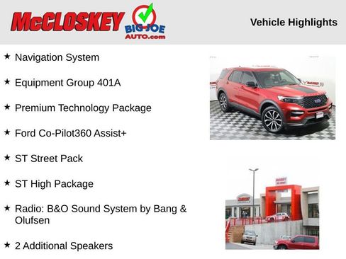 Used 2021 Ford Explorer ST w/ Equipment Group 401A image 3