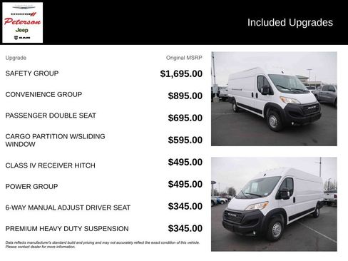 New 2026 RAM ProMaster 3500 w/ Safety Group image 13