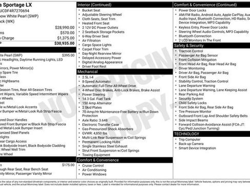 Used 2024 Kia Sportage LX image 30