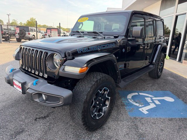 Used 2023 Jeep Wrangler Unlimited Rubicon 4xe w/ Cold Weather Group AWD/4WD image 11