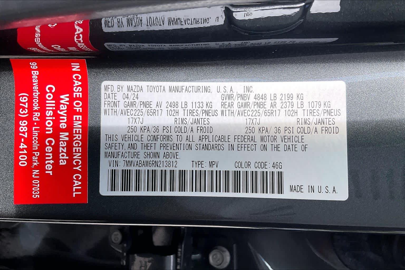 Used 2024 MAZDA CX-50 AWD 2.5 S w/ Weather Package image 32