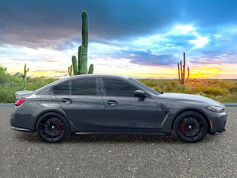 Used 2023 BMW M3 Competition w/ Parking Assistance Package RWD image 6