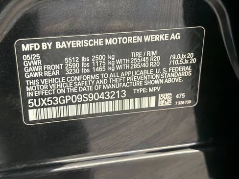 Used 2025 BMW X3 xDrive30i w/ Convenience Package AWD/4WD image 19