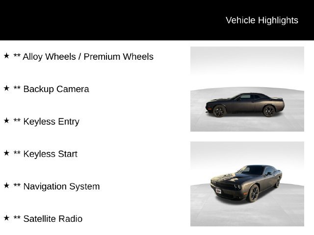 Used 2023 Dodge Challenger SXT w/ Blacktop Package AWD/4WD image 3
