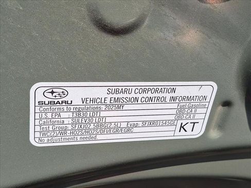 Certified 2025 Subaru Crosstrek 2.5i Sport w/ Crosstrek Mirror Package AWD/4WD image 15