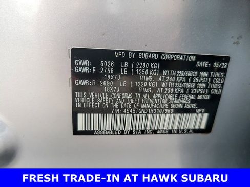 Certified 2024 Subaru Outback Limited XT image 24